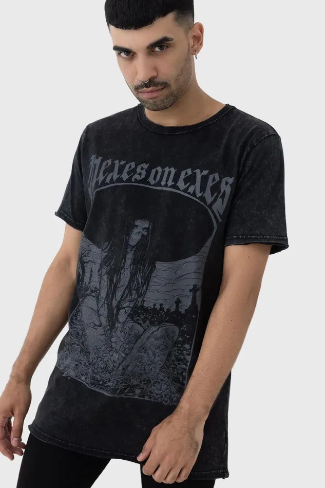 Killstar TShirts and Vests Men Hexes On Exes TShirt