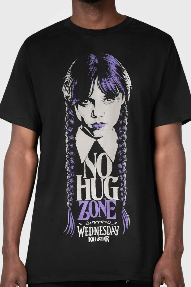 Killstar TShirts and Vests Men Ray Of Jet Black TShirt