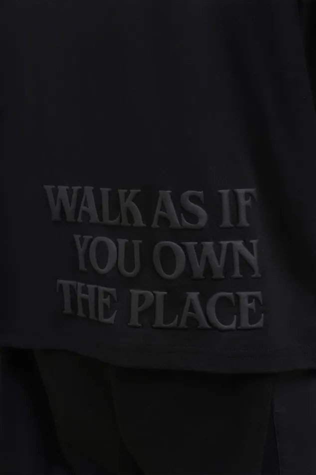 Killstar TShirts and Vests Men Walk Thru Hell Boxy TShirt
