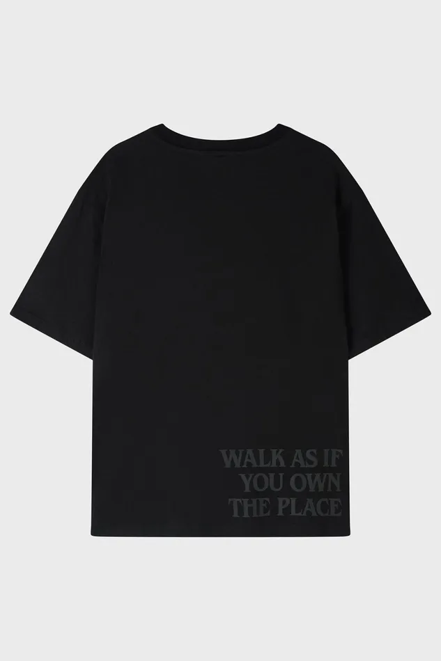 Killstar TShirts and Vests Men Walk Thru Hell Boxy TShirt