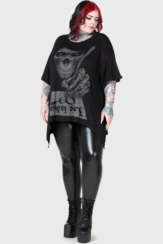 Killstar TShirts and Vests Women Love Is Dead TShirt