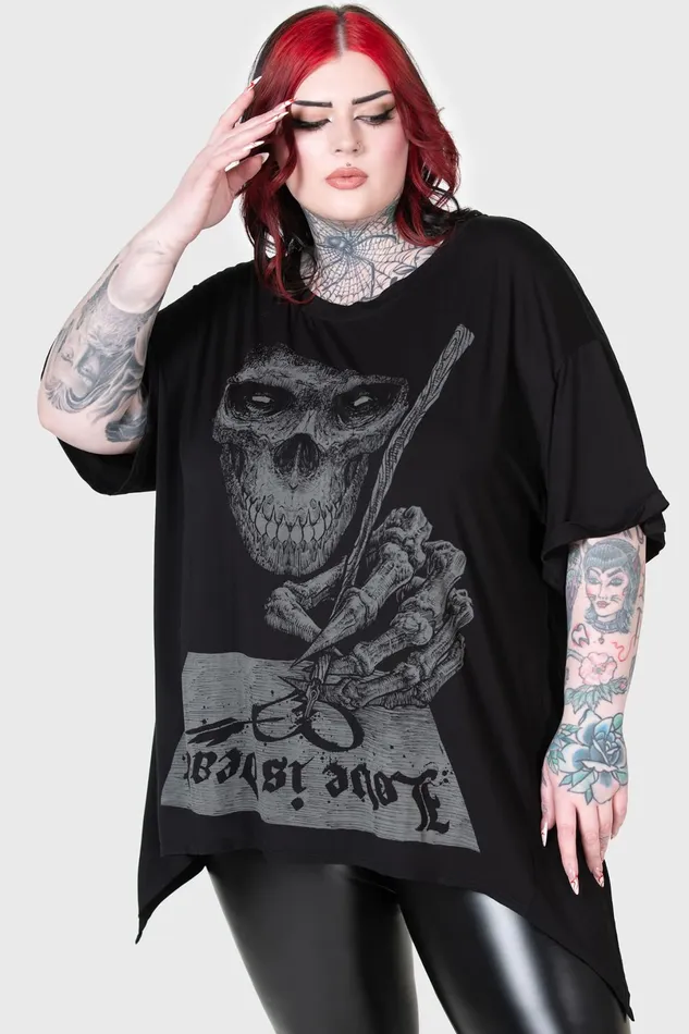 Killstar TShirts and Vests Women Love Is Dead TShirt