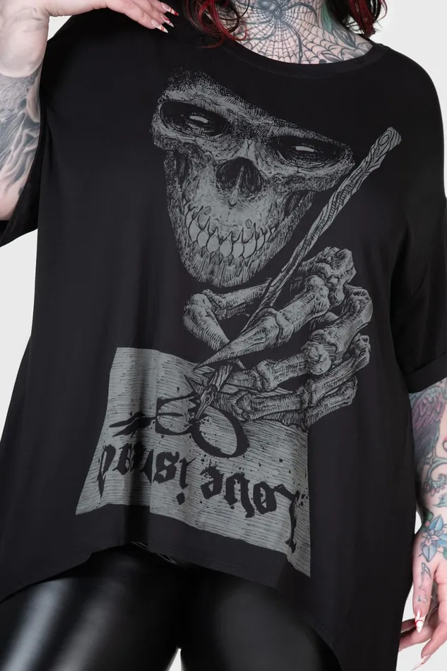 Killstar TShirts and Vests Women Love Is Dead TShirt