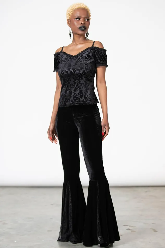 Killstar TShirts and Vests Women Mademoiselle Bardot Top