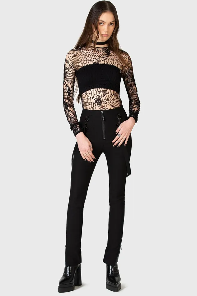 Killstar Trousers and Jeans Women Strange Vanity Trousers