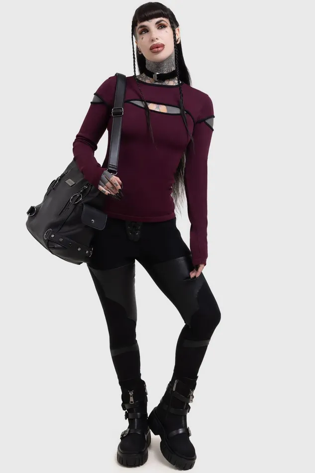 Killstar Trousers and Jeans Women Vesper Veil Trousers
