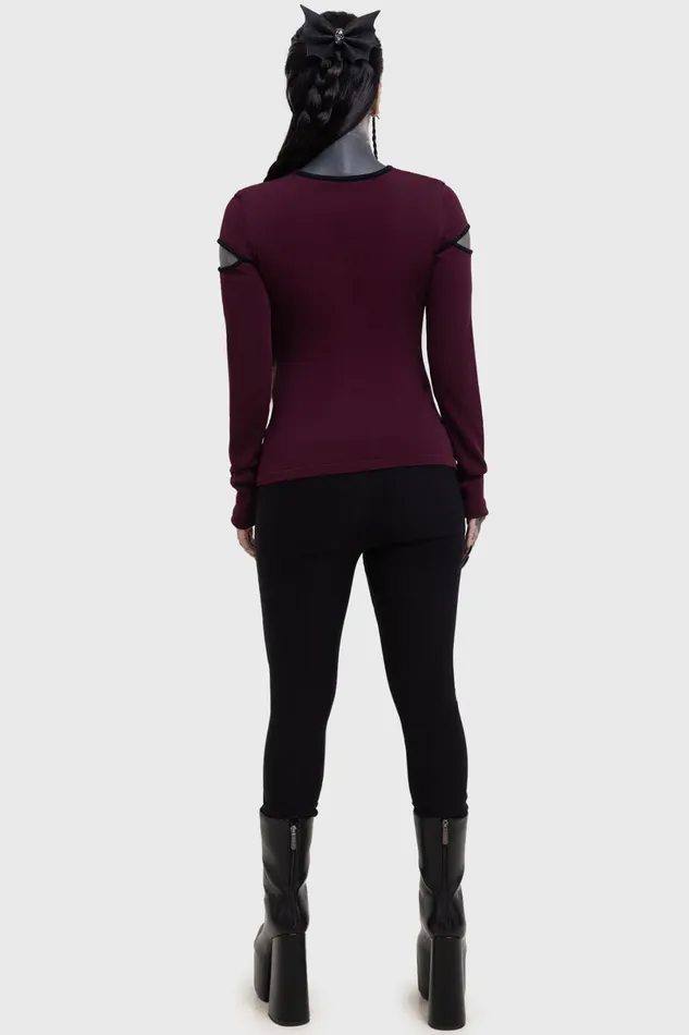 Killstar Trousers and Jeans Women Vesper Veil Trousers
