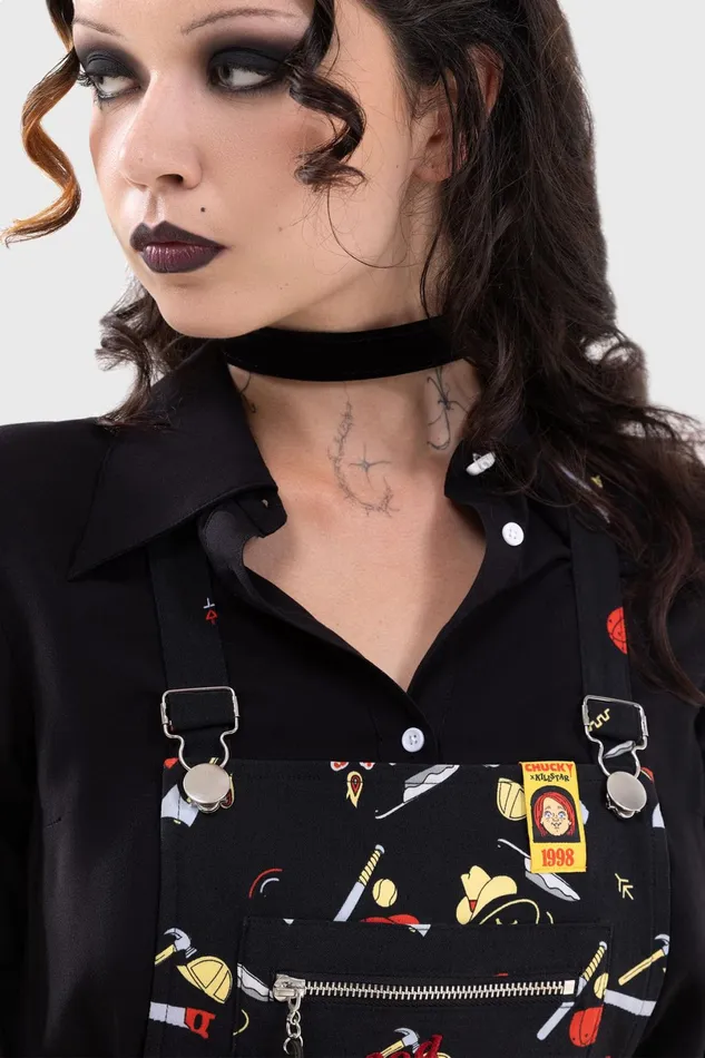 Killstar Trousers and Jeans Women Your Pal Since 03988 Dungarees