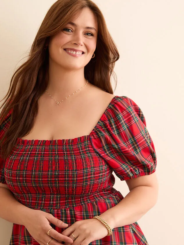 Kit Plaid Babydoll Mini Dress Red Women Altar039d State Dresses Kit Plaid Babydoll Mini Dress Red Women Altar039d State Dresses