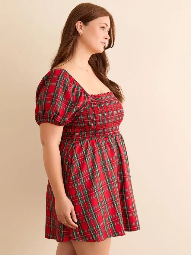 Kit Plaid Babydoll Mini Dress Red Women Altar039d State Dresses Kit Plaid Babydoll Mini Dress Red Women Altar039d State Dresses