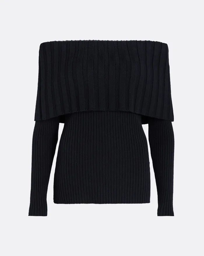 Knitwear Safiyaa Women Risetta Navy Knit Navy