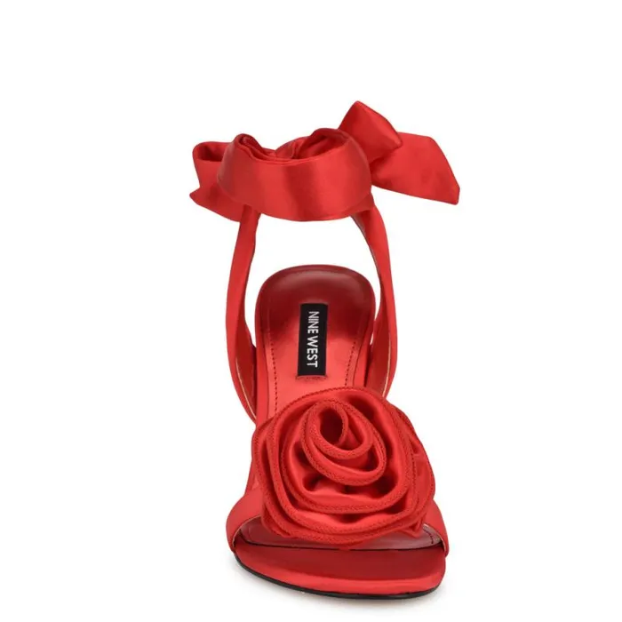 Krave Rosette Sandals Red Women Nine West Sandals Krave Rosette Sandals Red Women Nine West Sandals