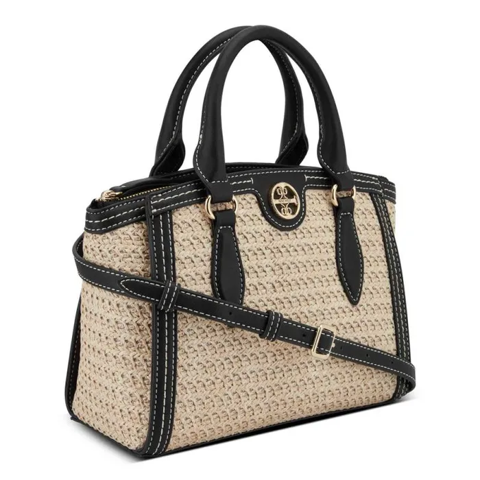 Kyelle Small Satchel Crossbody Natural Black Women Nine West Satchels and Shoulder Bags Kyelle Small Satchel Crossbody Natural Black Women Nine West Satchels and Shoulder Bags
