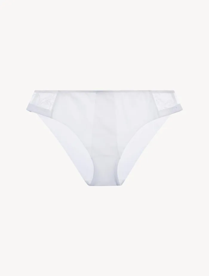 La Perla Luxury MidRise Panties In White Women Midrise