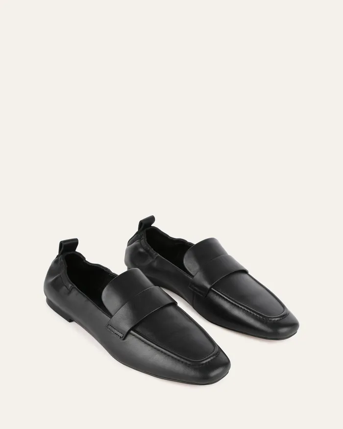 LACE UP and LOAFERS Bowen loafers black leather jomercer Women LACE UP and LOAFERS Bowen loafers black leather jomercer Women