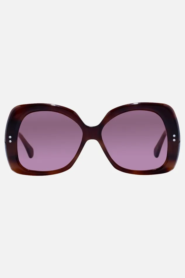 LATE CHECKOUT SUNGLASSES TORT IVORY Tort Ivory WomensMens Camilla Sunglasses