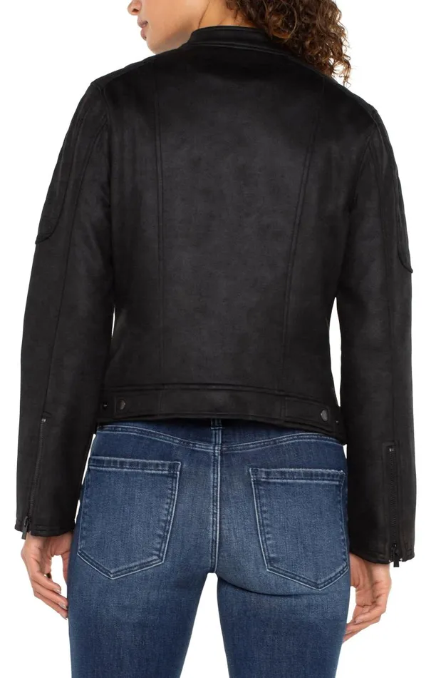 Liverpool Los Angeles Jackets BIKER JACKET Black 8211 Womens