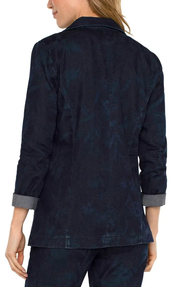 Liverpool Los Angeles Jackets BOYFRIEND BLAZER Shadow Floral 8211 Womens
