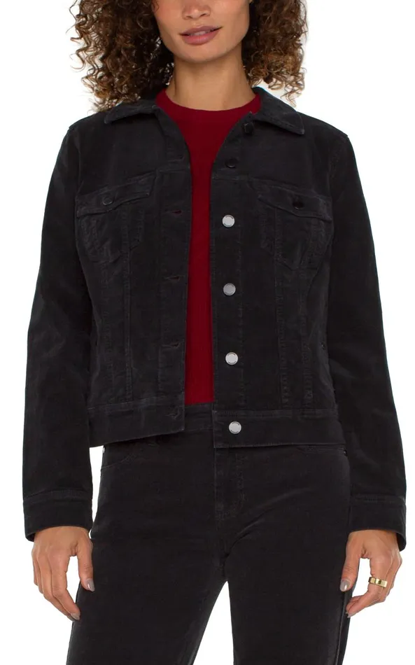 Liverpool Los Angeles Jackets CLASSIC JACKET Onyx 8211 Womens