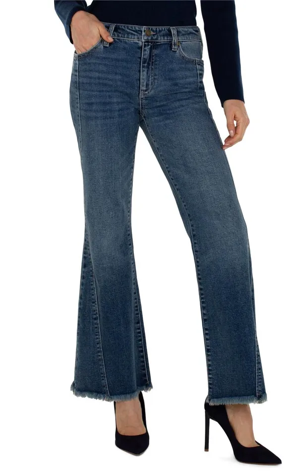 Liverpool Los Angeles Jeans HANNAH FLARE WITH FRONT SEAMING Goodwell 8211 Womens