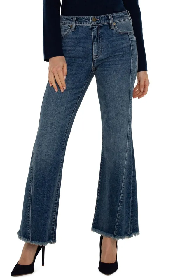 Liverpool Los Angeles Jeans HANNAH FLARE WITH FRONT SEAMING Goodwell 8211 Womens
