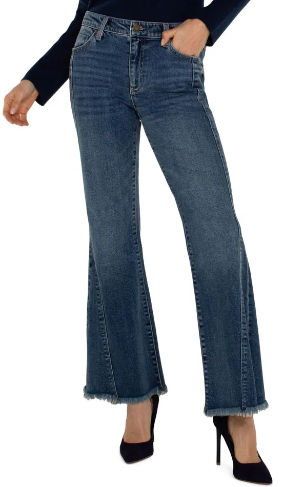 Liverpool Los Angeles Jeans HANNAH FLARE WITH FRONT SEAMING Goodwell 8211 Womens
