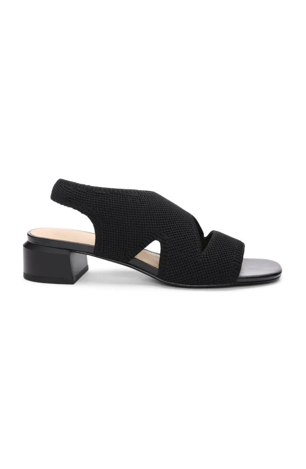 Liverpool Los Angeles Sandals PACIFIC SLIP ON SANDAL WITH MINI BLOCK HEEL Black 8211 Womens