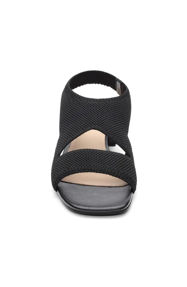 Liverpool Los Angeles Sandals PACIFIC SLIP ON SANDAL WITH MINI BLOCK HEEL Black 8211 Womens
