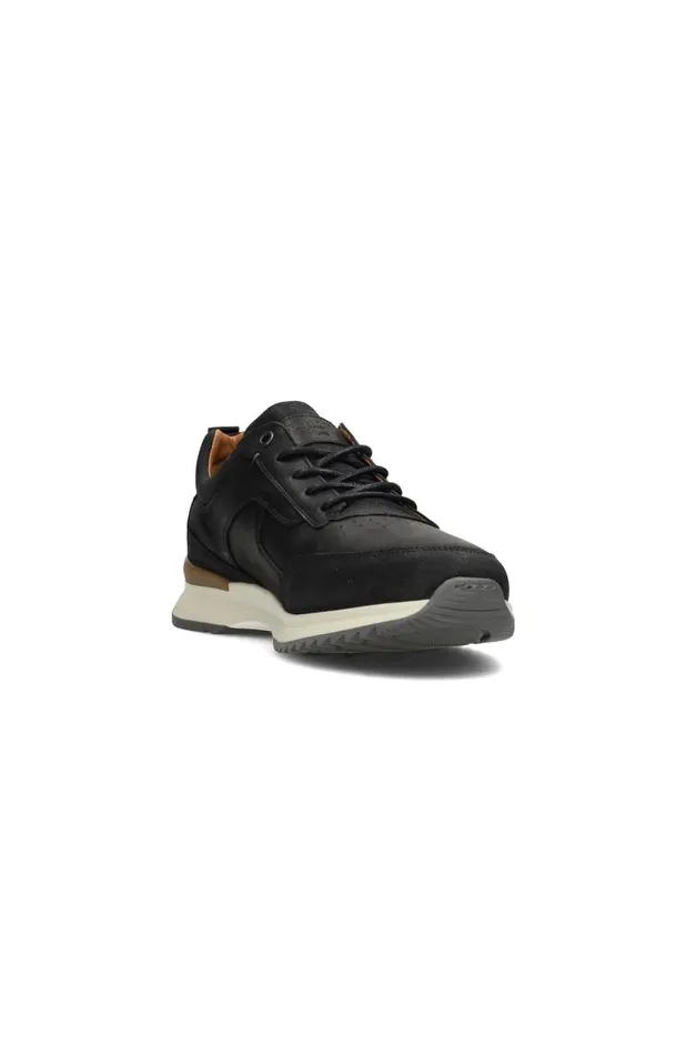 Liverpool Los Angeles Sneakers BENNET LEATHER TEXTURED SNEAKER Black 8211 Mens
