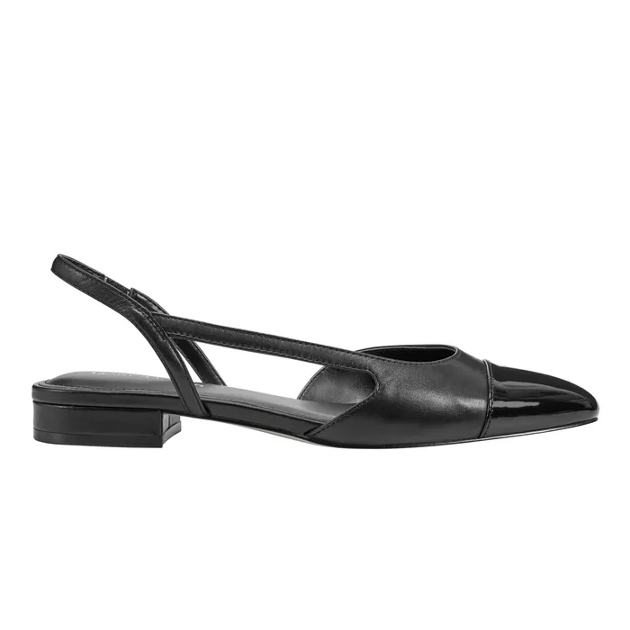 Loafers and Flats Dela Closed Toe Slingback Dress Flat Black 8211 Marc Fisher Women