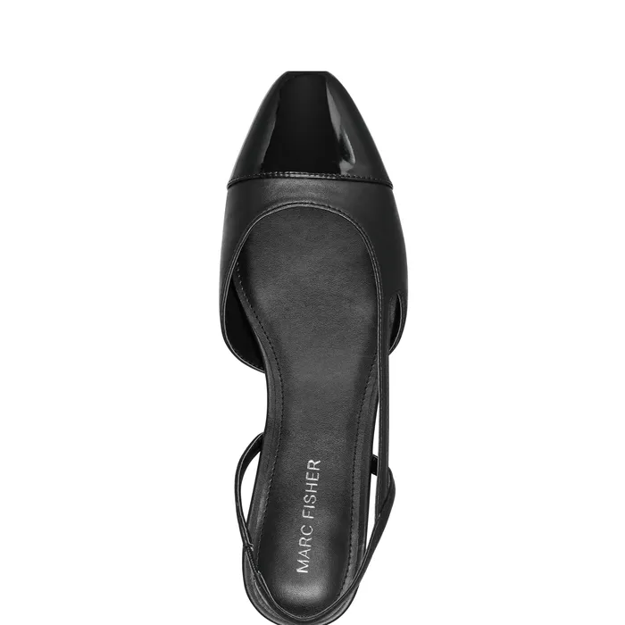 Loafers and Flats Dela Closed Toe Slingback Dress Flat Black 8211 Marc Fisher Women