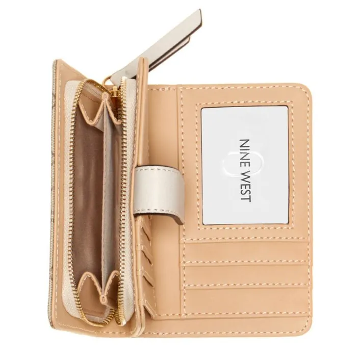 Lockup 9S French Wallet Merlot Women Nine West Clutches and Wallets Lockup 9S French Wallet Merlot Women Nine West Clutches and Wallets