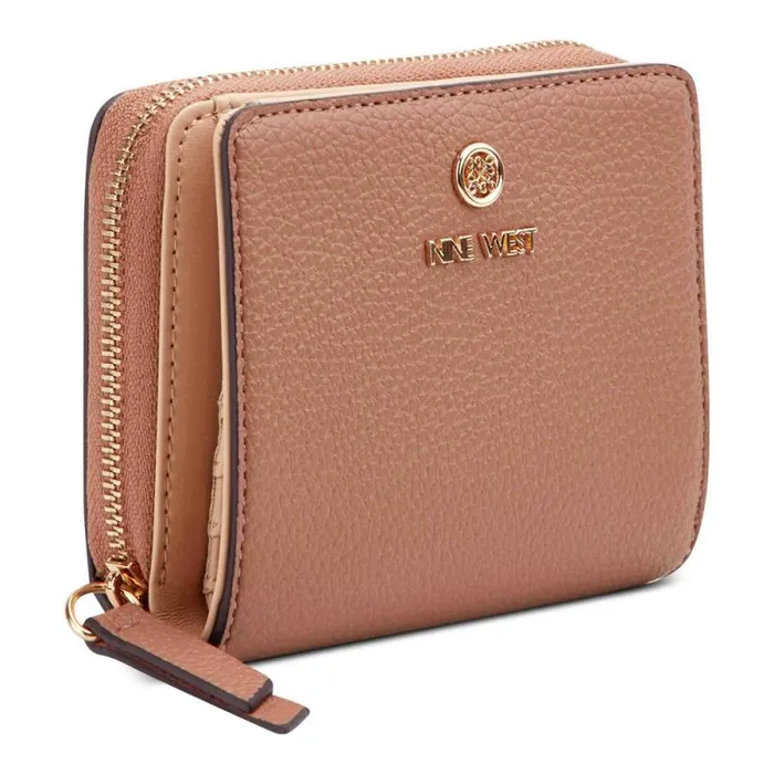 Lockup 9S Small Zip Wallet Clay Women Nine West Clutches and Wallets Lockup 9S Small Zip Wallet Clay Women Nine West Clutches and Wallets