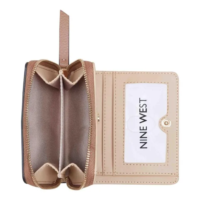 Lockup 9S Small Zip Wallet Clay Women Nine West Clutches and Wallets Lockup 9S Small Zip Wallet Clay Women Nine West Clutches and Wallets