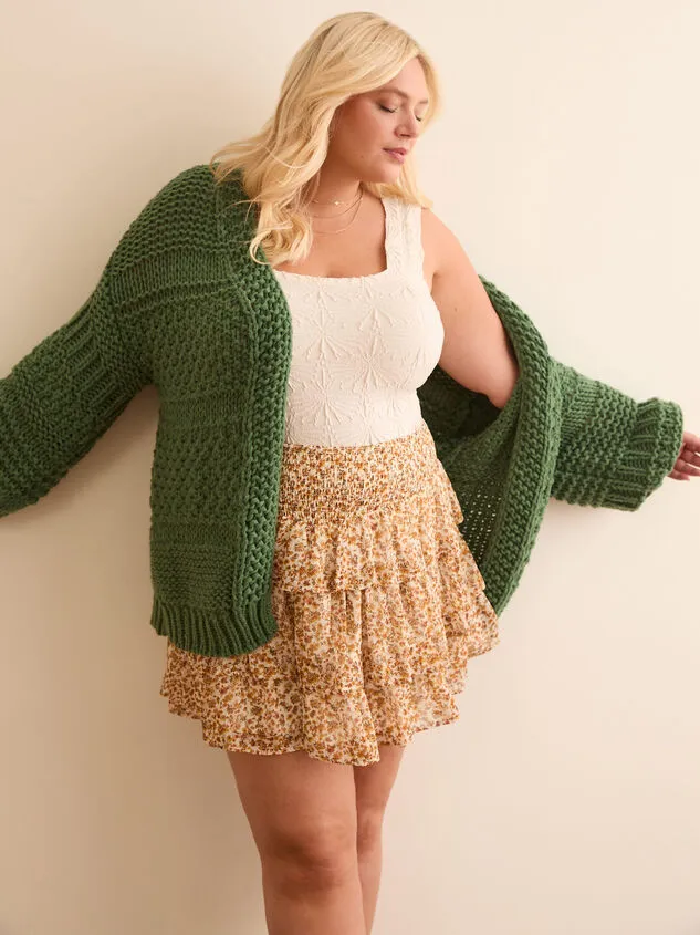 Logan Chunky Knit Cardigan Green Women Altar039d State Sweaters Cardigans Logan Chunky Knit Cardigan Green Women Altar039d State Sweaters Cardigans