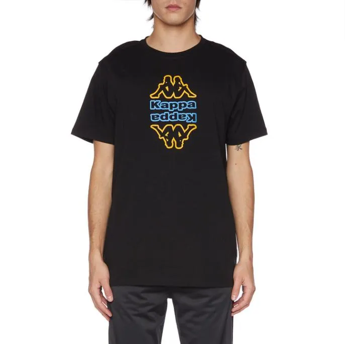 Logo Isten TShirt 8211 Black Jet Black Jet Men Kappa TShirts
