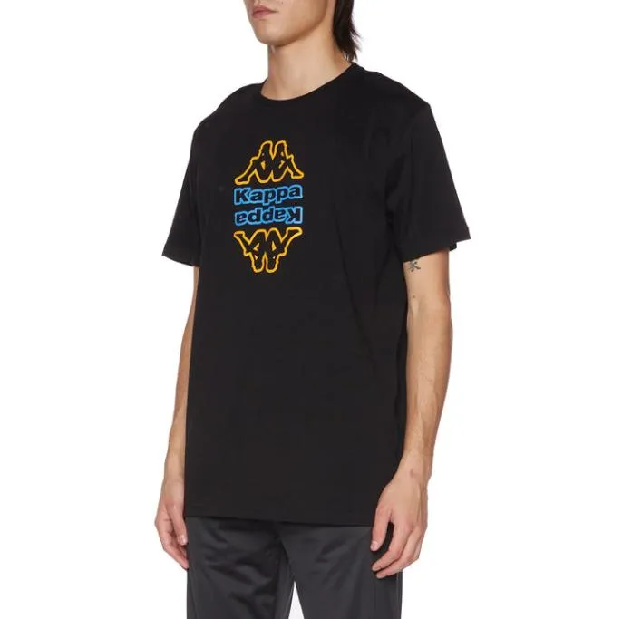 Logo Isten TShirt 8211 Black Jet Black Jet Men Kappa TShirts