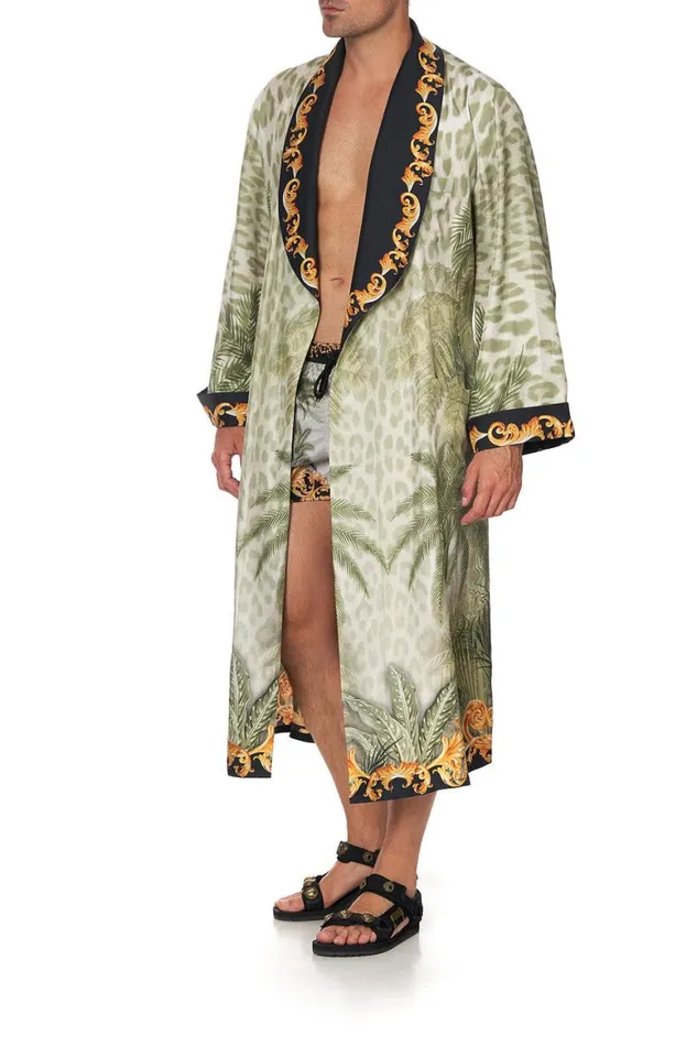 LONG LINE ROBE PALAZZO OF PALMS Palazzo Of Palms Mens Camilla Robes