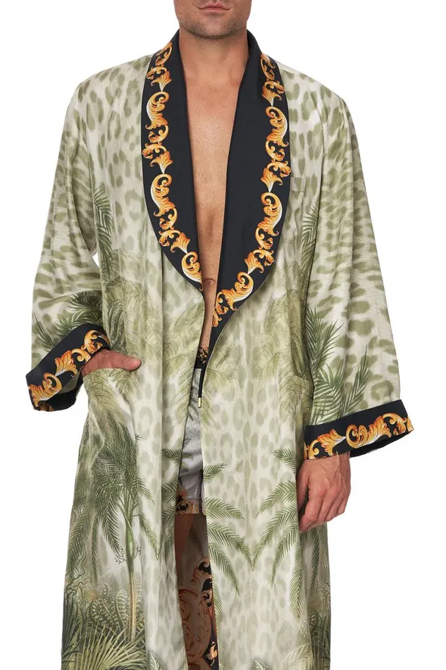 LONG LINE ROBE PALAZZO OF PALMS Palazzo Of Palms Mens Camilla Robes