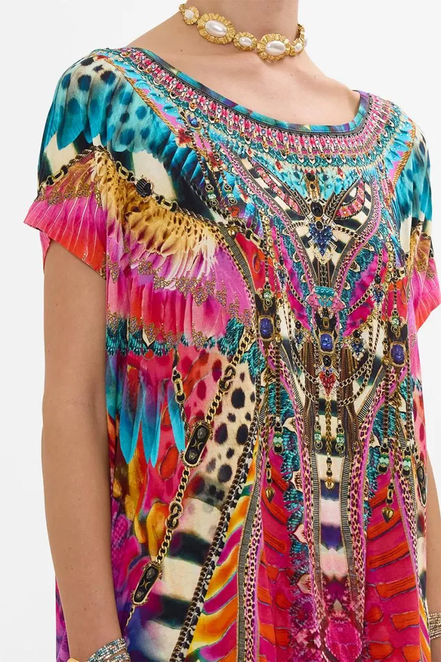 LOOSE FIT TEE 8211 MULTI SAHARA SUPERNATURAL Sahara Supernatural Womens Camilla Tees