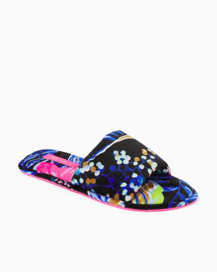Loungewear WomenHome and Gifts Lilly Pulitzer Maritime Slipper Onyx Earned Stripes Loungewear WomenHome and Gifts Lilly Pulitzer Maritime Slipper Onyx Earned Stripes
