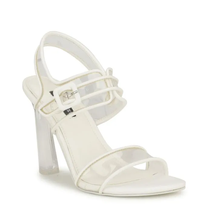 Lucile Clear Strappy Sandals Clear Women Nine West Sandals Lucile Clear Strappy Sandals Clear Women Nine West Sandals