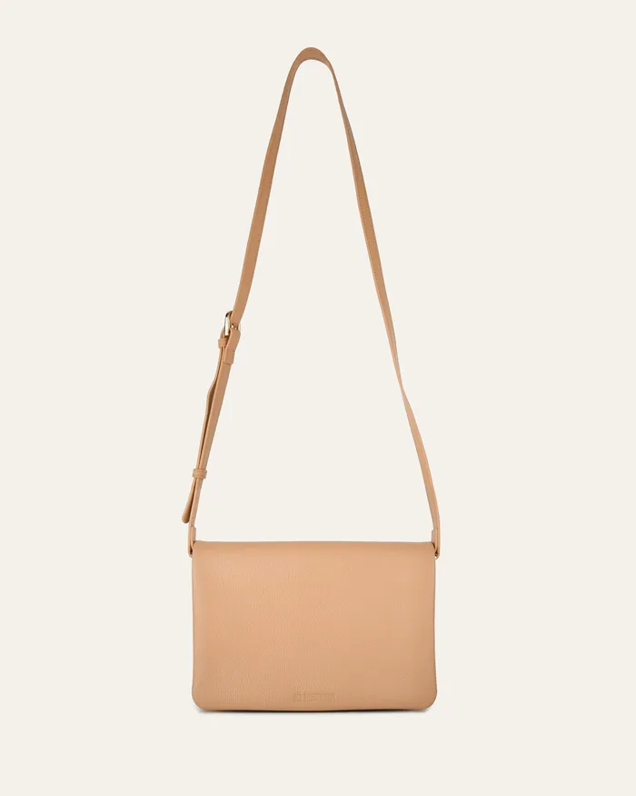 Luisa crossbody bag cashew leather Women CROSS BODY BAGS jomercer Luisa crossbody bag cashew leather Women CROSS BODY BAGS jomercer