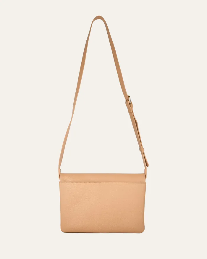 Luisa crossbody bag cashew leather Women CROSS BODY BAGS jomercer Luisa crossbody bag cashew leather Women CROSS BODY BAGS jomercer