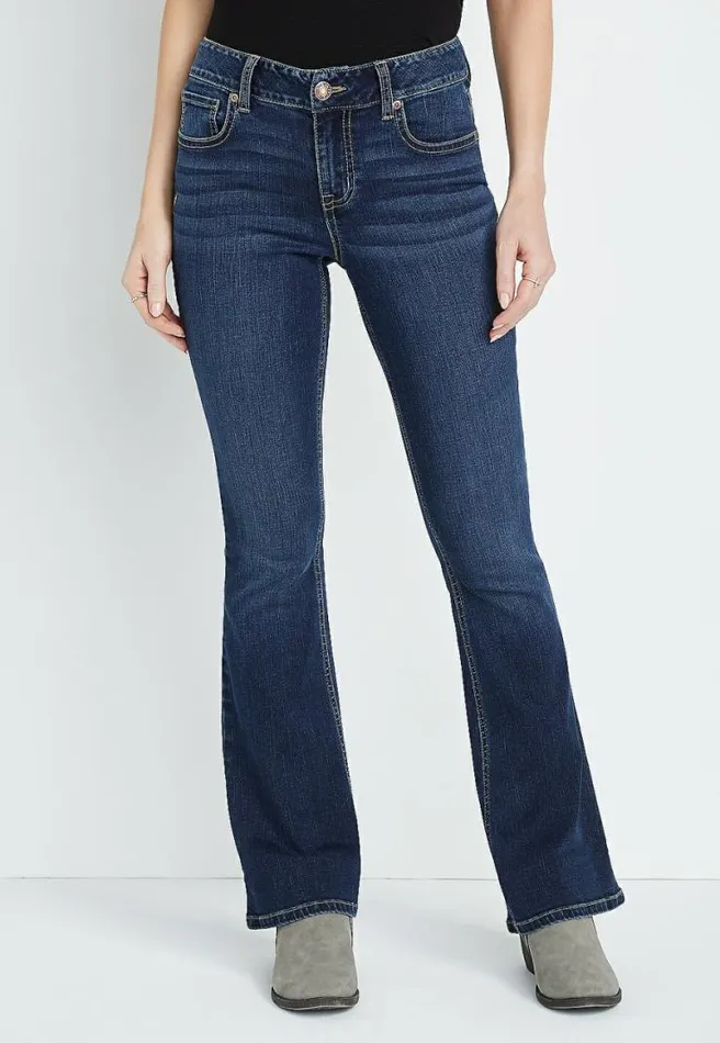 M Jeans By Maurices Classic Flare Mid Rise Jean Women Maurices Jeans