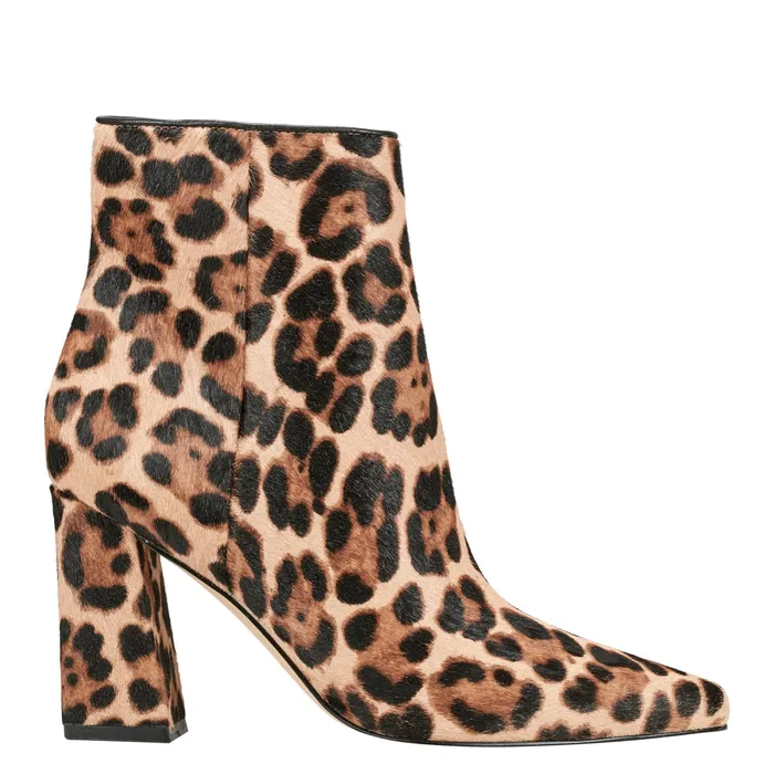 Marc Fisher Yanaraly Heeled Bootie Leopard Women Booties