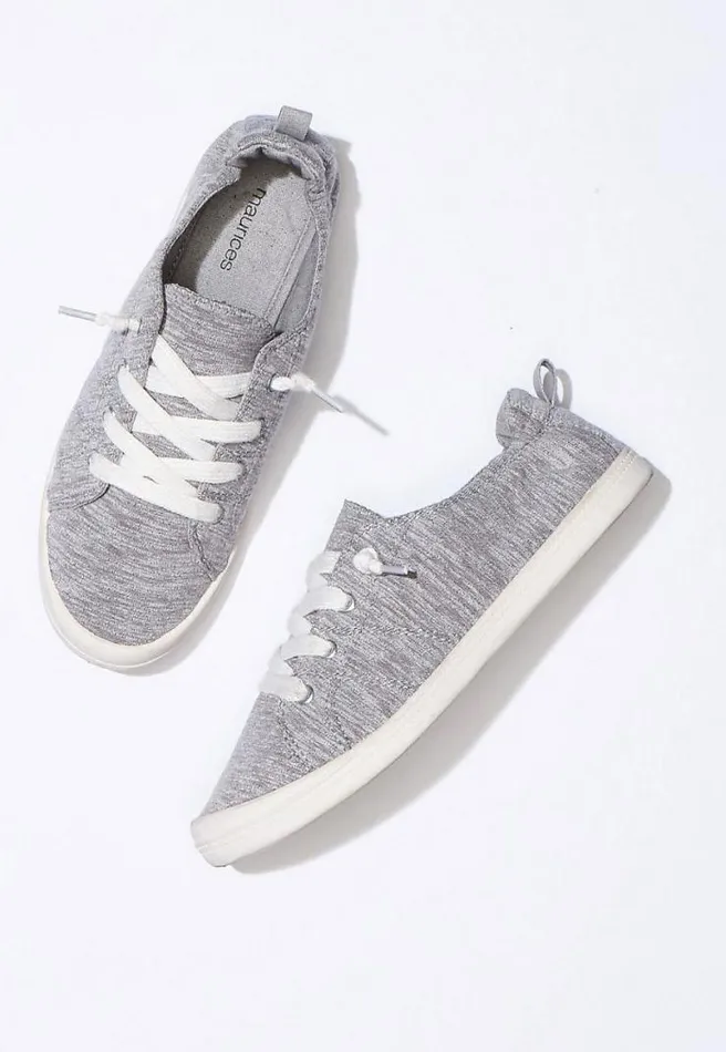 Mariah Scrunch Back Sneaker Women Maurices Flats and Sneakers