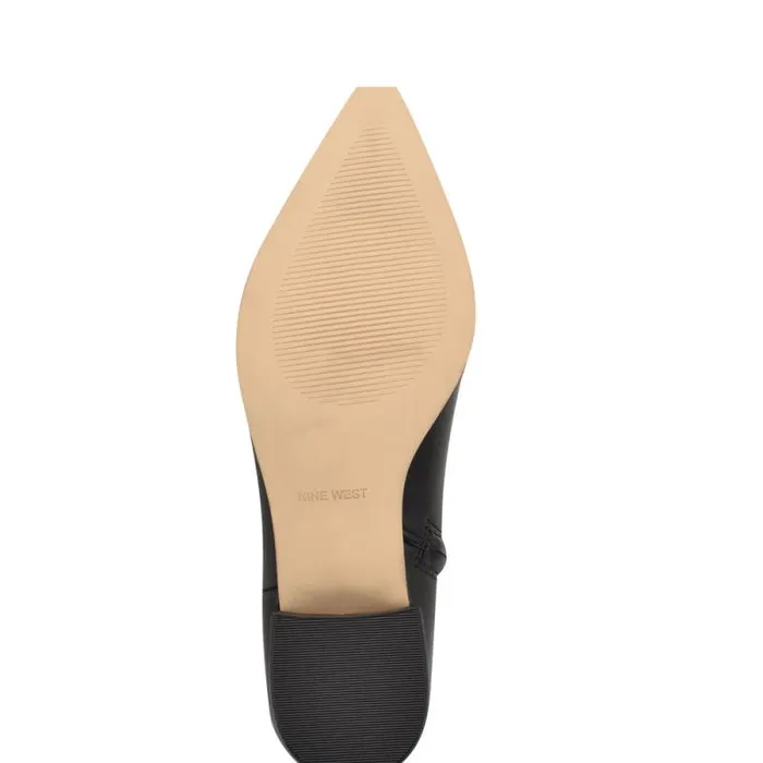 Maribu Ankle Booties Black Leather Women Nine West Boots and Booties Maribu Ankle Booties Black Leather Women Nine West Boots and Booties