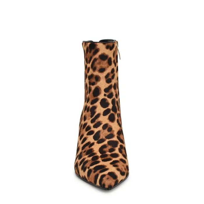Maribu Ankle Booties Leopard Women Nine West Boots and Booties Maribu Ankle Booties Leopard Women Nine West Boots and Booties