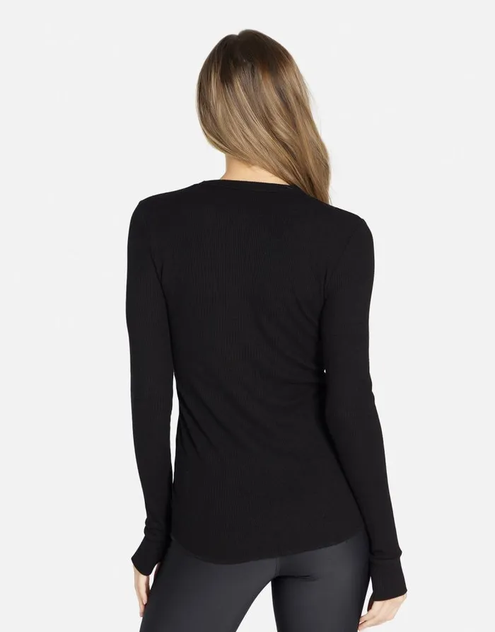 McKinley ACDC Crystals Black Women Lauren Moshi Long Sleeve
